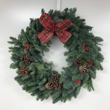 Classic Tartan Christmas Wreaths