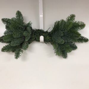 Plain Mini Christmas Mantle